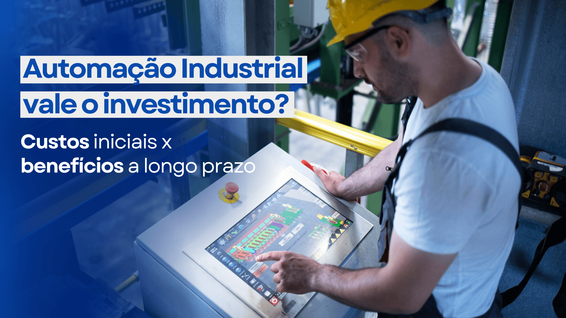 Menos tarefas manuais. Mais produtividade. Investir em automação é investir no futuro da sua indústria.